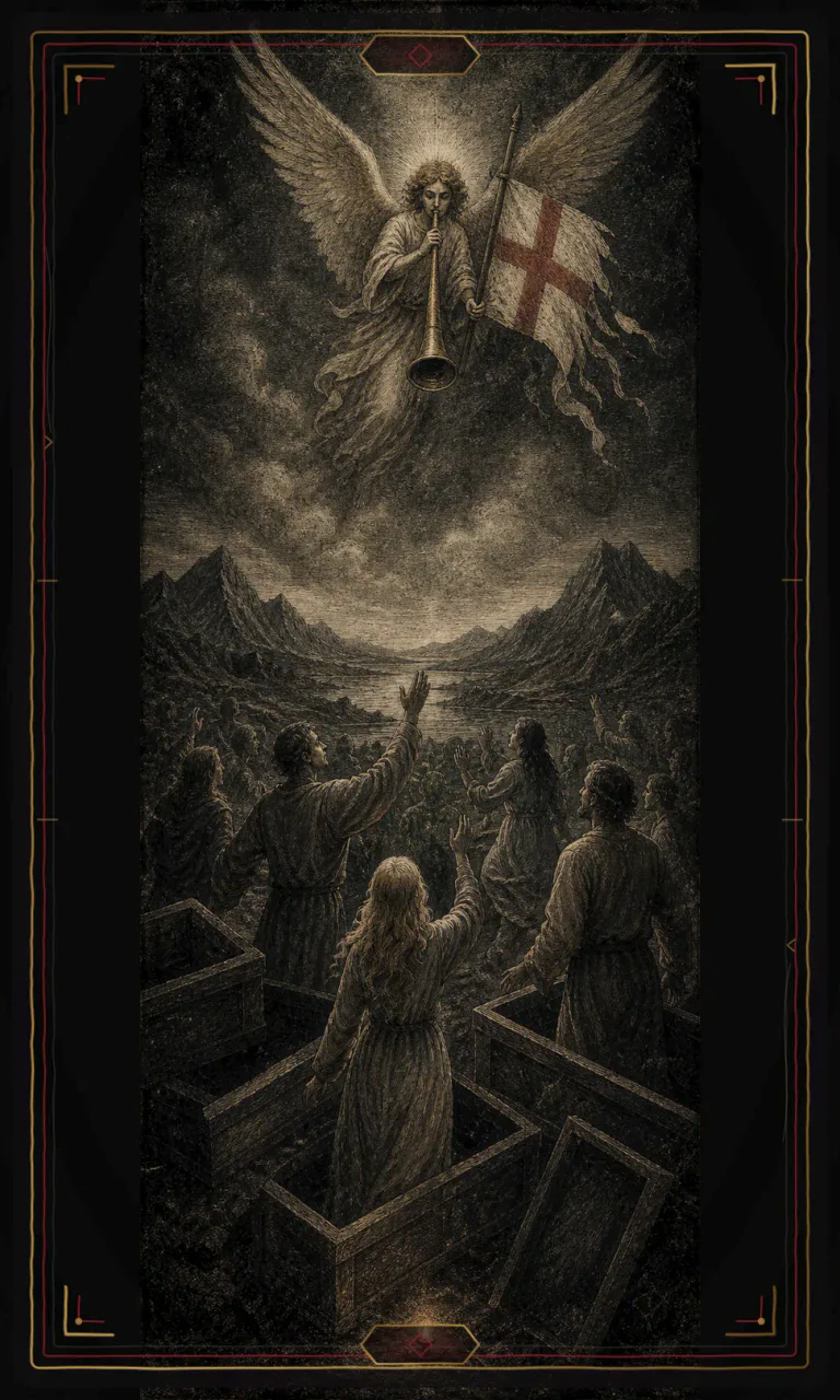 Judgement, from the Haunted Plate deck