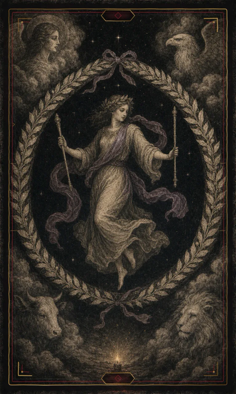 The World, from the Haunted Plate deck